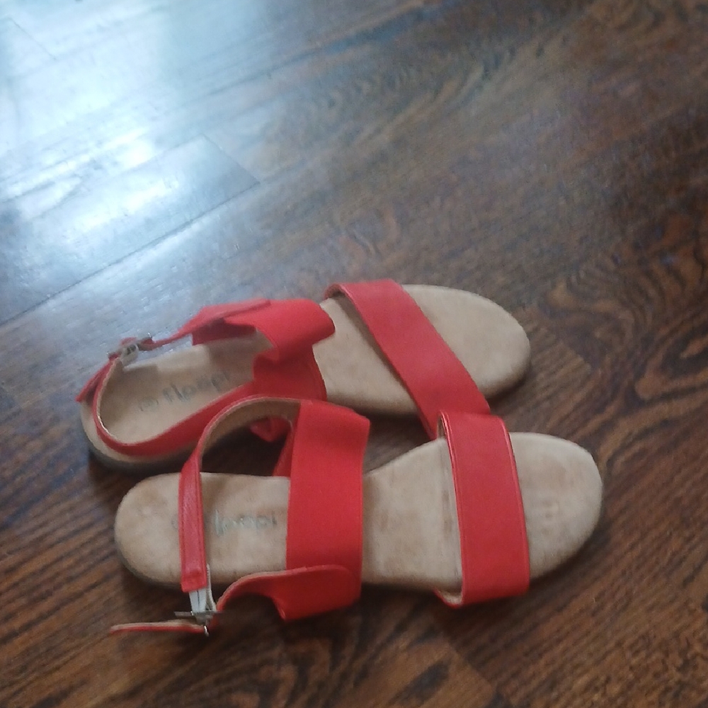 Vibrant Red Women's Sandals